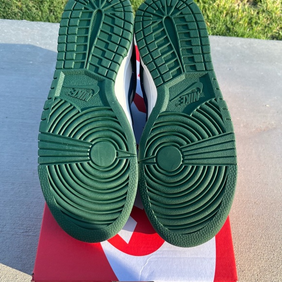 NEW Nike Dunk Low Retro Gorge Green Midnight Navy Women's Size 8.5 Wmns/7mens - Picture 4 of 6